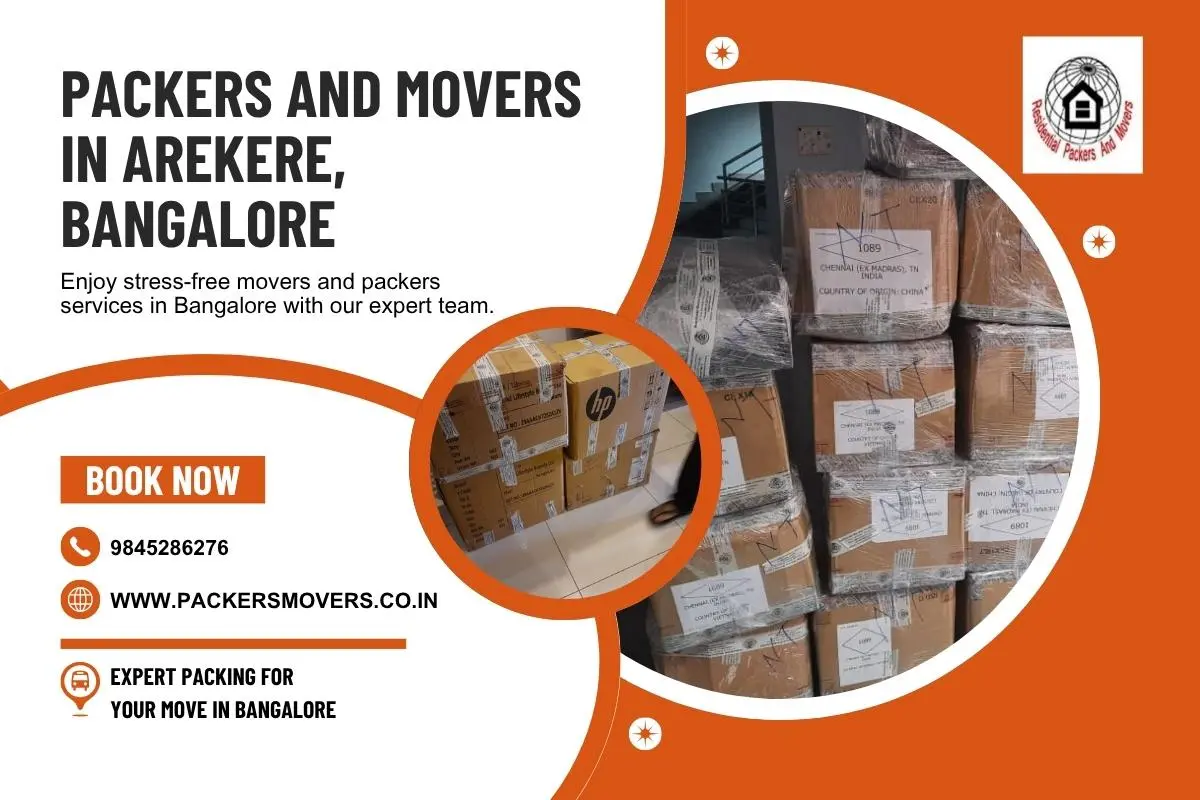 Packers and Movers in Arekere, Bangalore