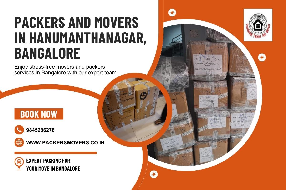 Packers and Movers in Hanumantha Nagar, Bangalore