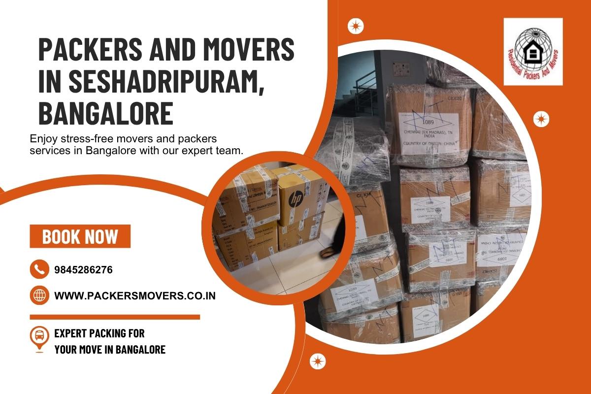 Packers and Movers in Seshadripuram, Bangalore