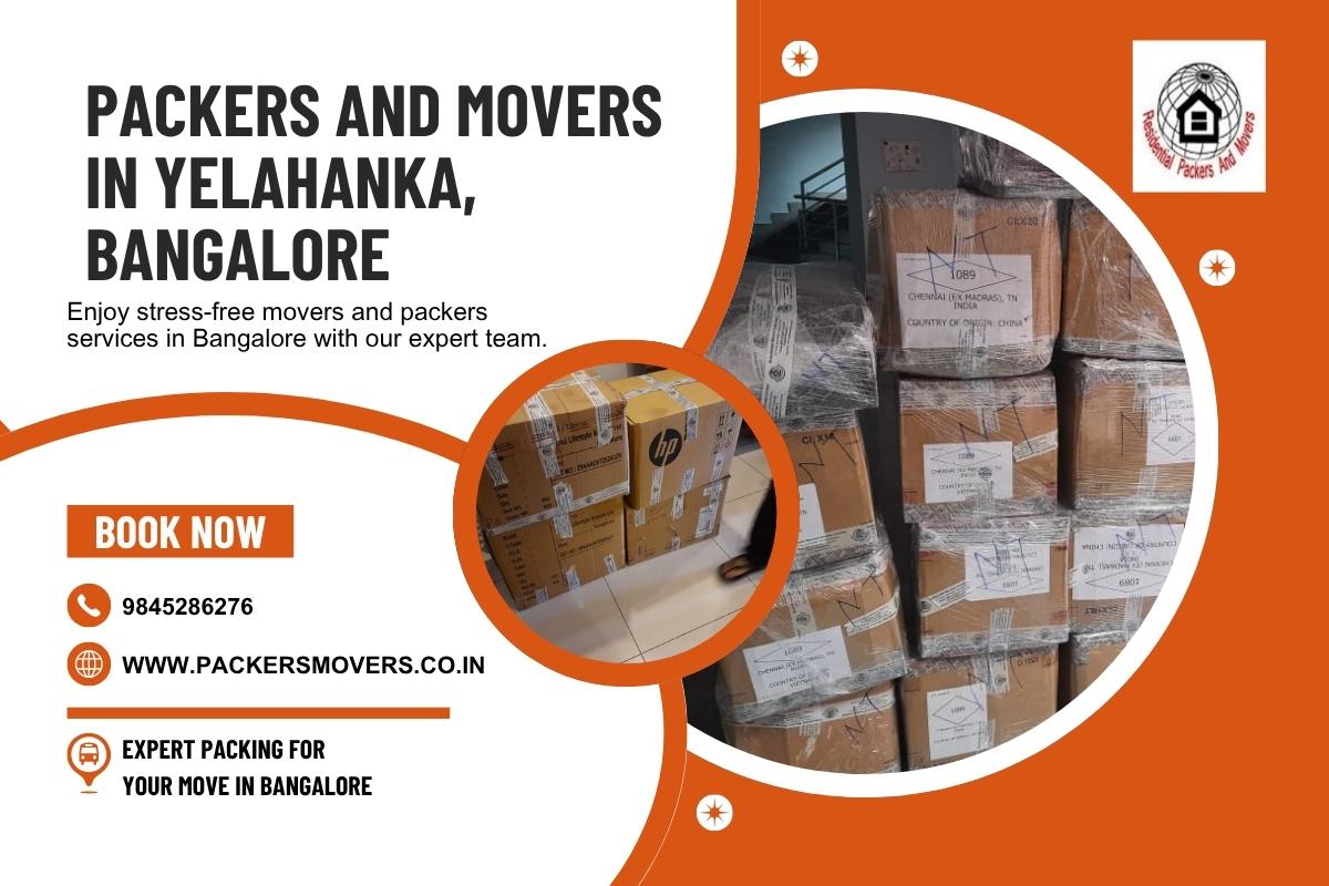 Packers and Movers in Yelahanka, Bangalore